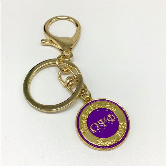 Omega Psi Phi Keychain - Picture 1 of 4